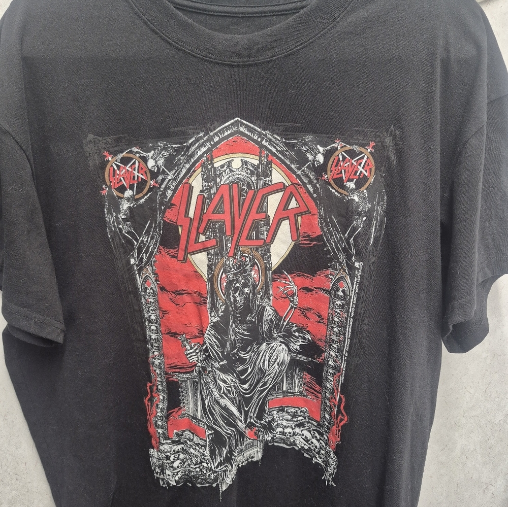 Slayer Black Graphic T-Shirt